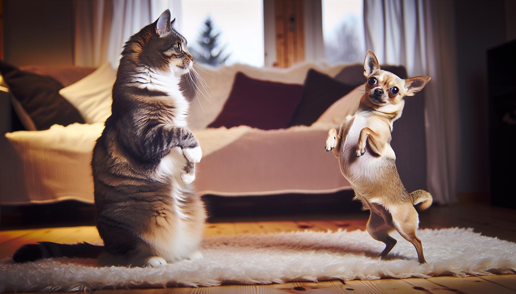 Cat Behavior: Why He Thinks He's a Chihuahua