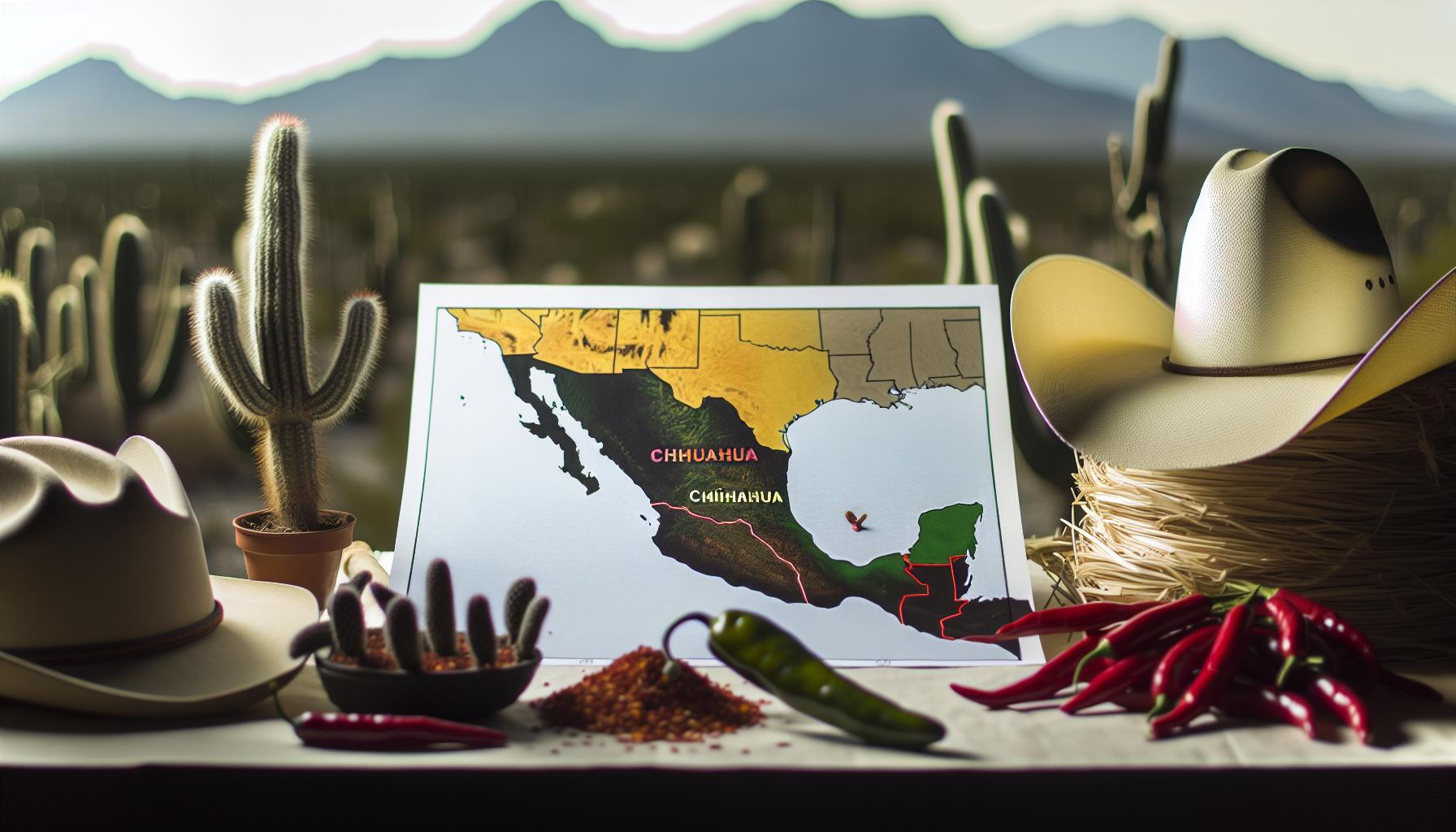 Chihuahua's Geographic Location Within Mexico