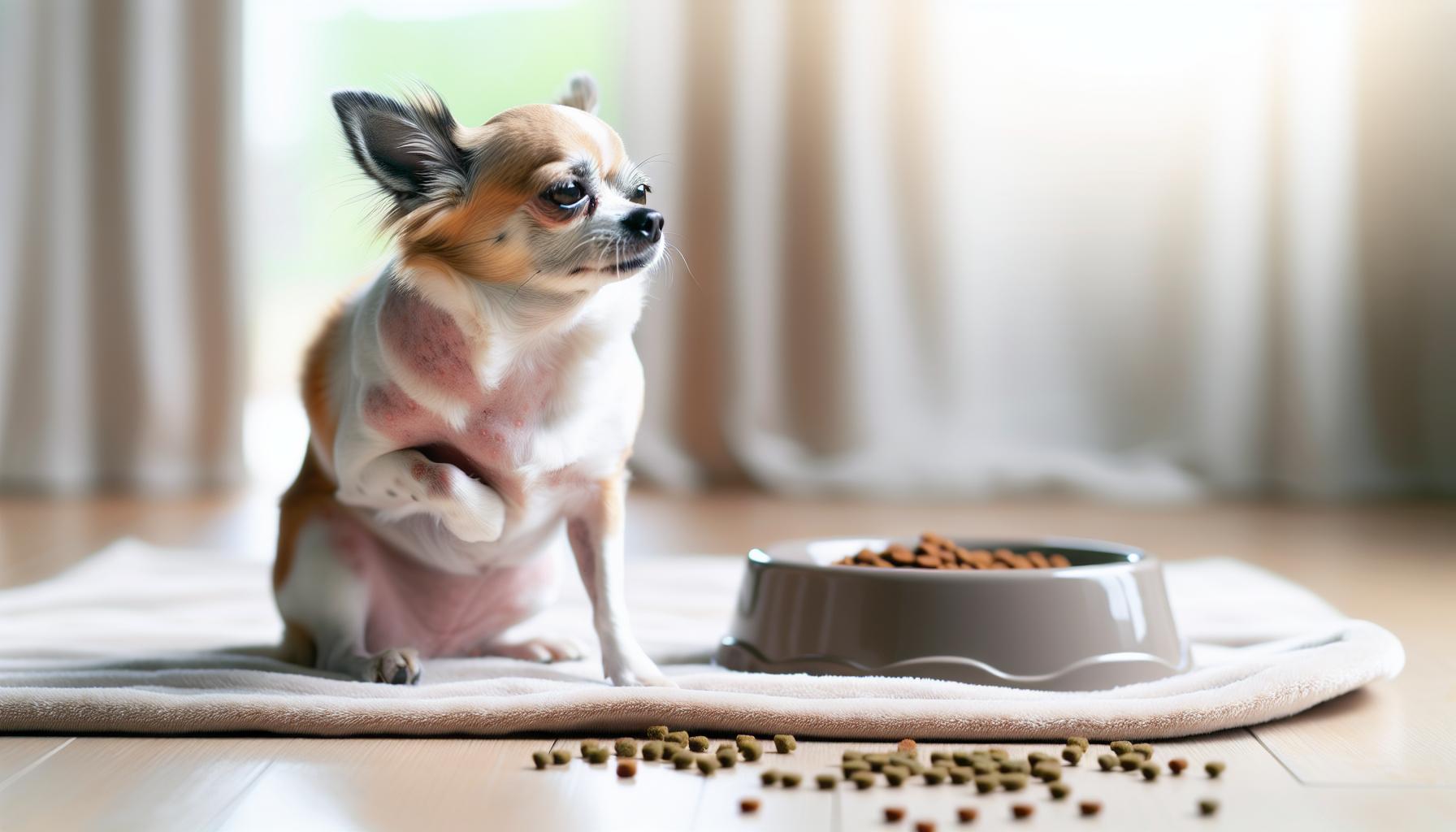 Common Symptoms of Food Sensitivity in Chihuahuas