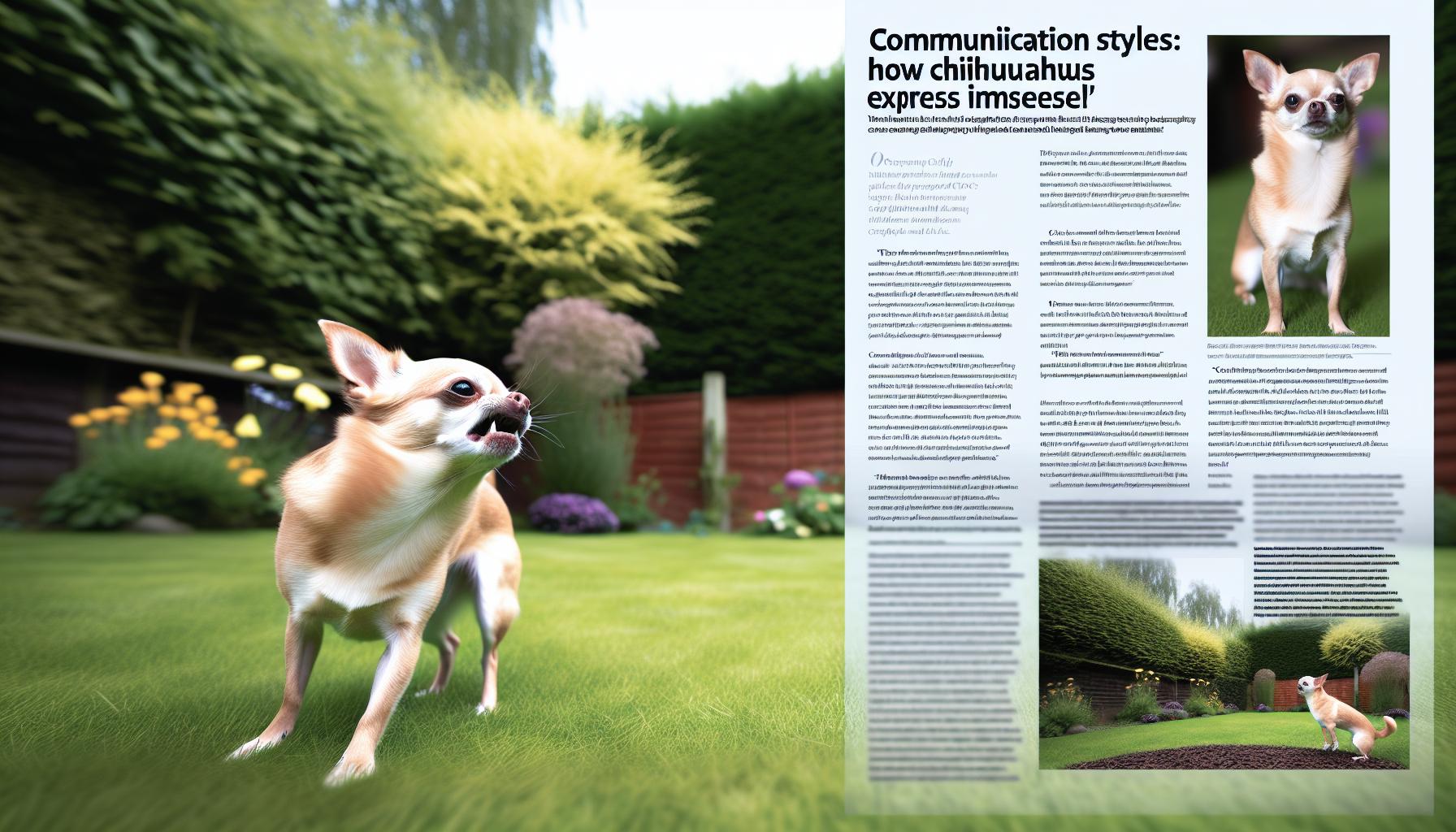 Communication Styles: How Chihuahuas Express Themselves