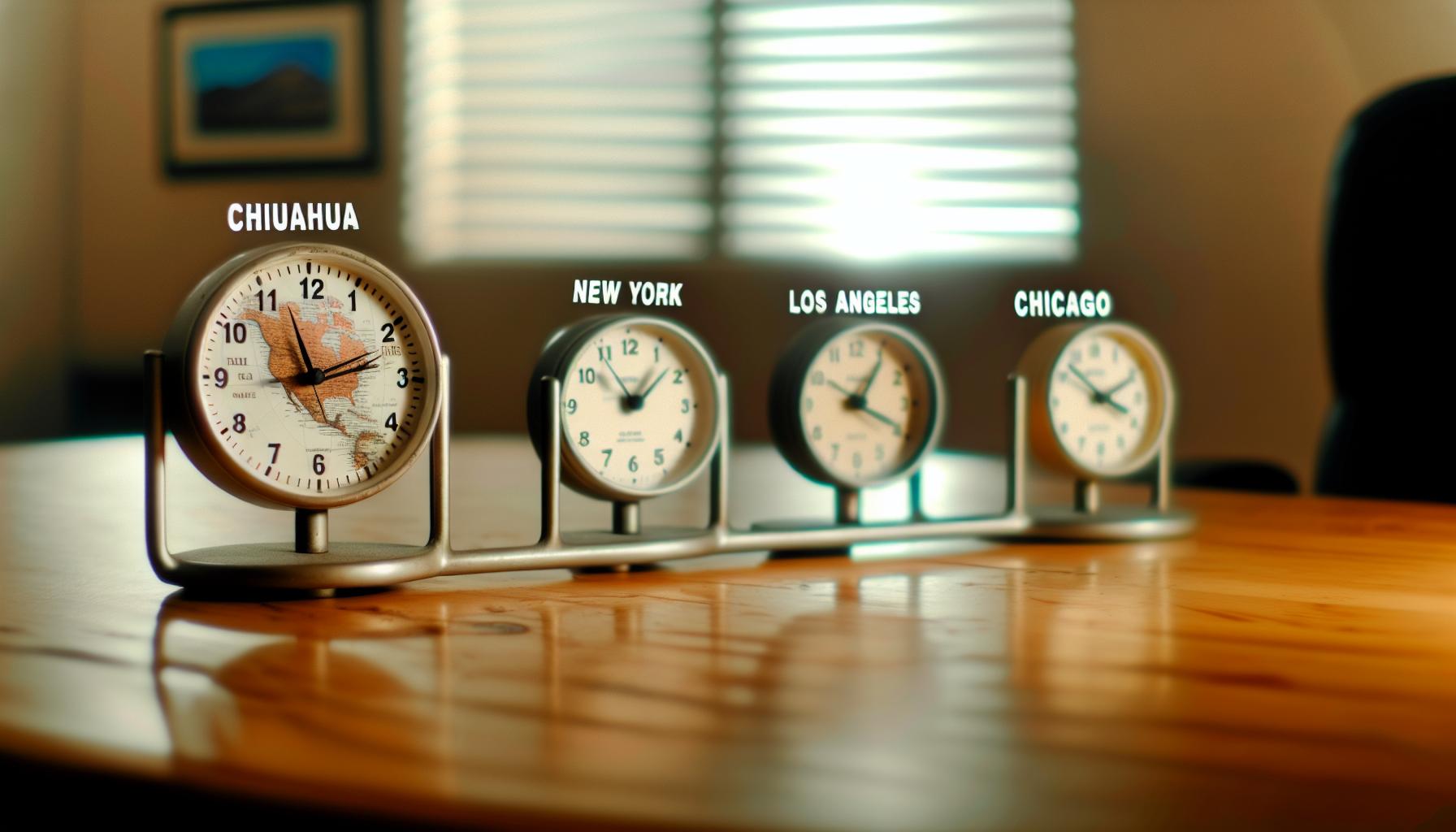 Comparing Chihuahua Time to Major US Cities