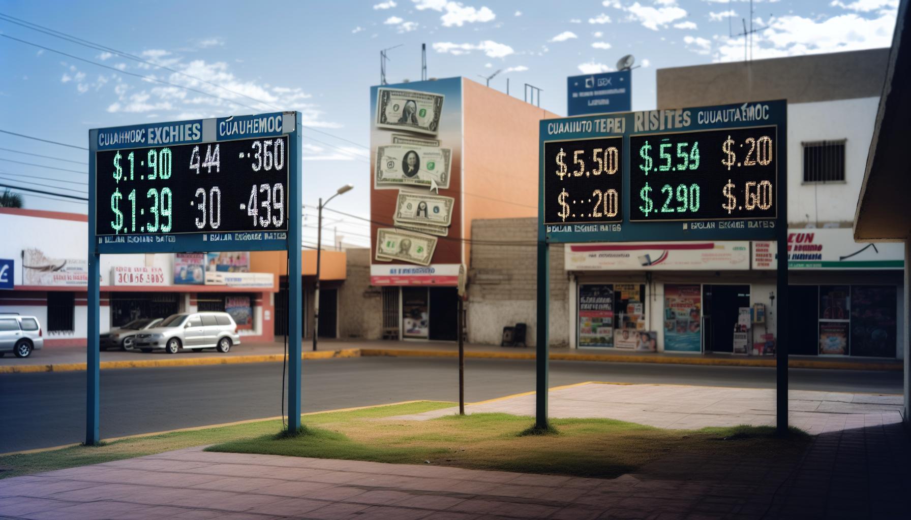 Comparing Dollar Rates in Cuauhtémoc and Nearby Areas
