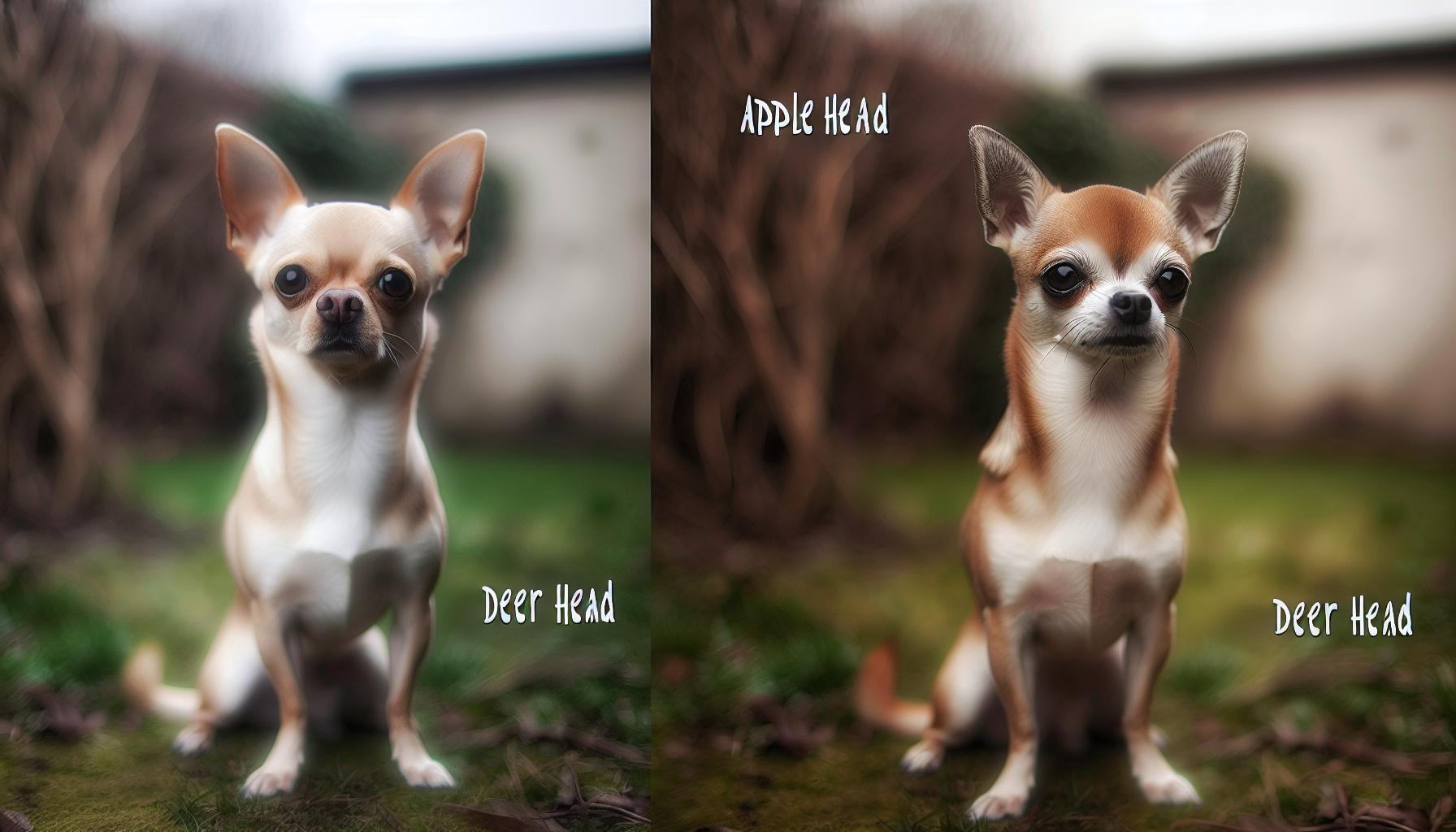 Differences Between Apple Head and Deer Head Chihuahuas