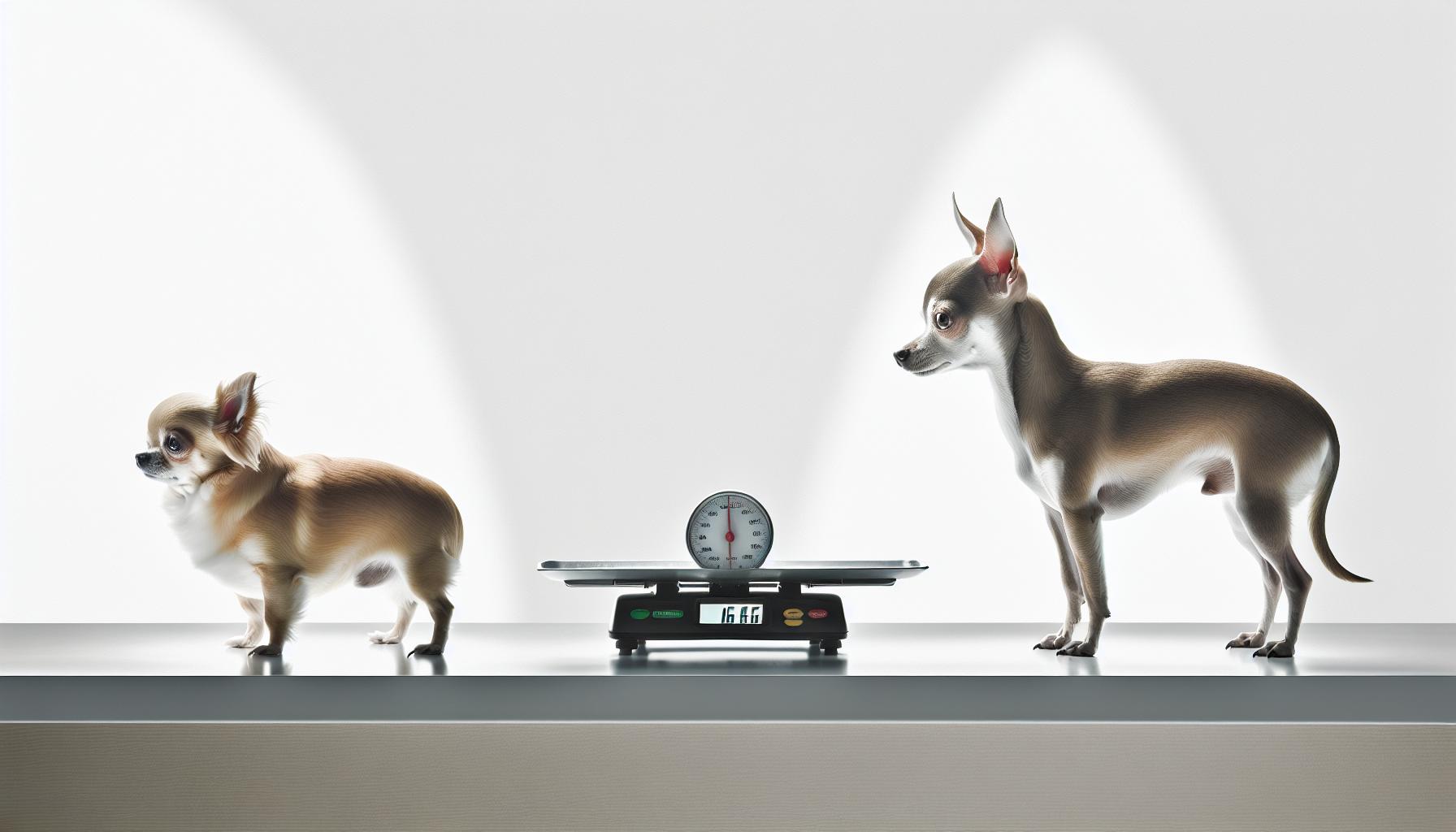 Differences in Weight: Apple-Head vs. Deer-Head Chihuahuas