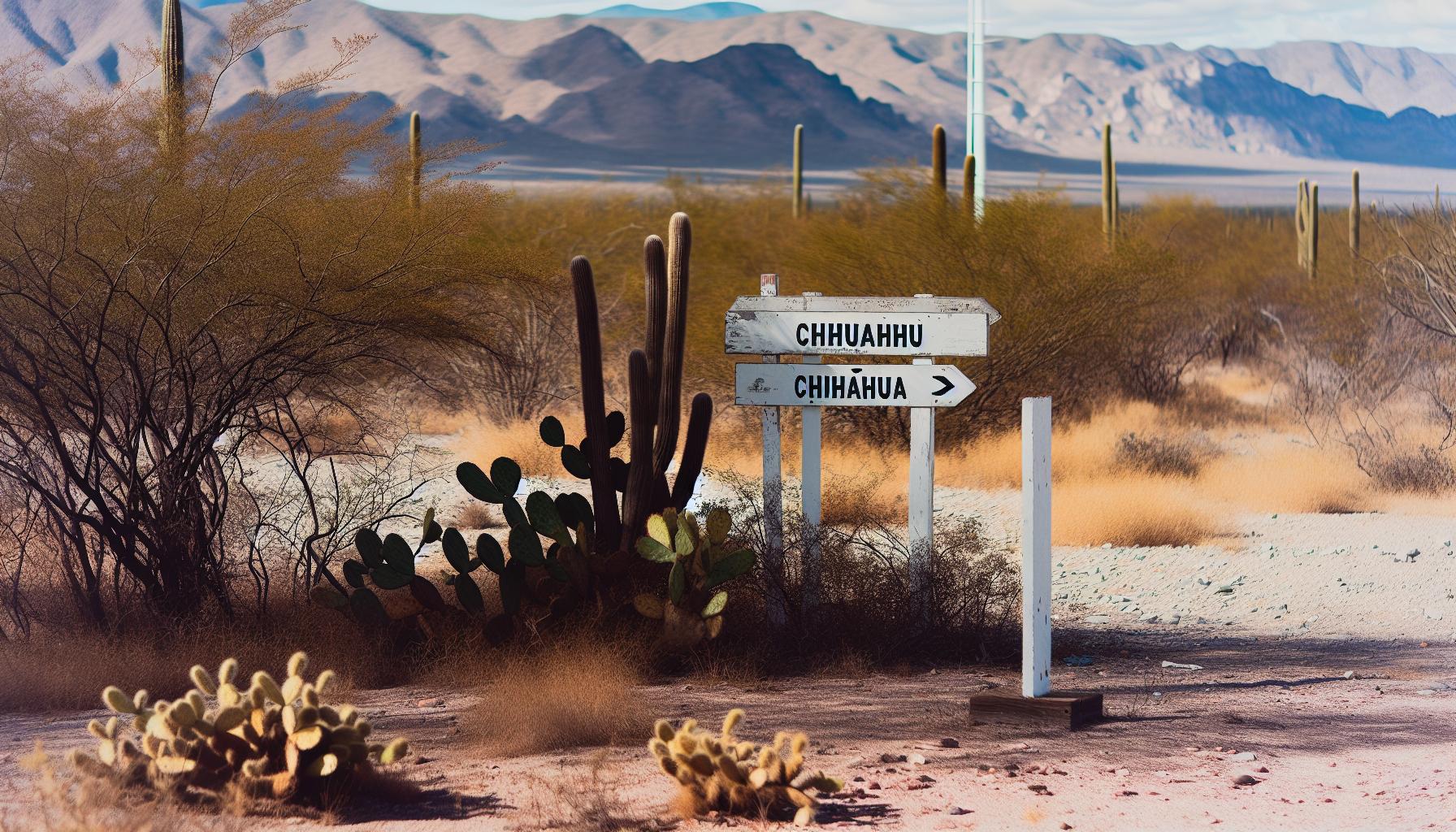 Geographical Location of Chihuahua