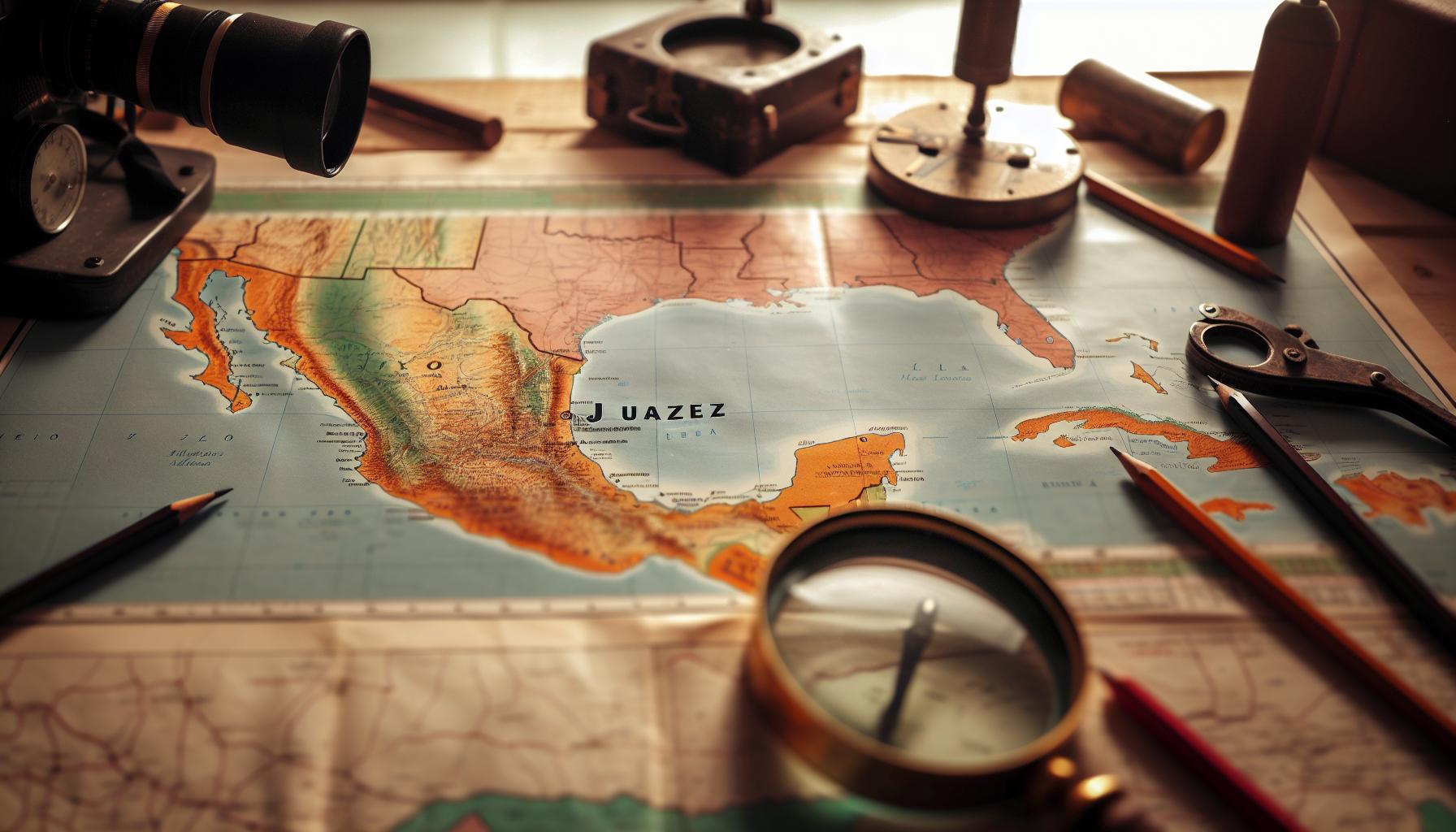Juárez's Location in Mexico: A Map Analysis